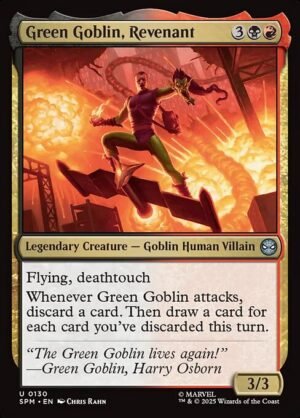 Green Goblin, Revenant - Foil<br /><span class="collector-number">Collector No. 130</span>