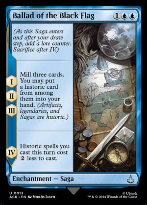Ballad of the Black Flag - Foil<br /><span class="collector-number">Collector No. 13</span>