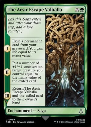The Aesir Escape Valhalla - Foil<br /><span class="collector-number">Collector No. 39</span>