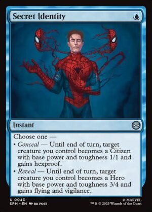 Secret Identity - Foil<br /><span class="collector-number">Collector No. 43</span>