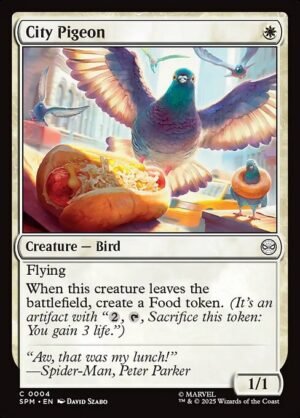 City Pigeon - Foil<br /><span class="collector-number">Collector No. 4</span>
