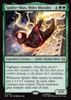 Spider-Man, Miles Morales - Foil<br /><span class="collector-number">Collector No. 18</span>