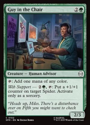 Guy in the Chair - Foil<br /><span class="collector-number">Collector No. 102</span>
