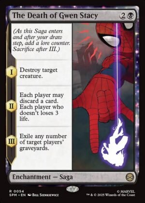 The Death of Gwen Stacy - Foil<br /><span class="collector-number">Collector No. 54</span>