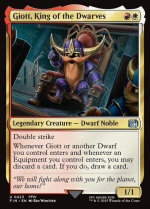Giott, King of the Dwarves - Foil<br /><span class="collector-number">Collector No. 223</span>