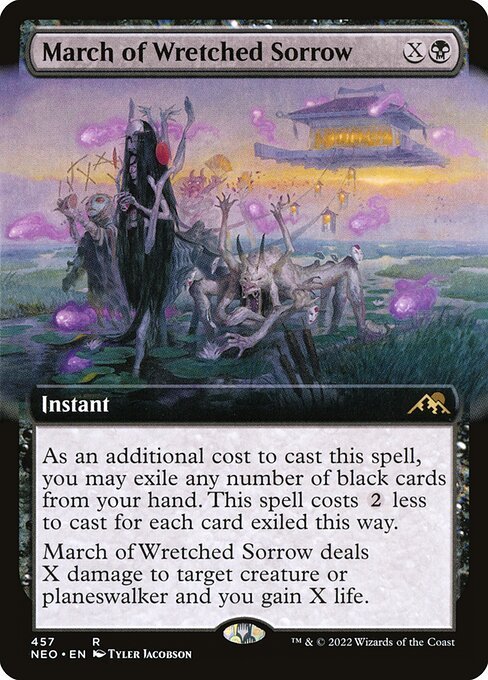 March of Wretched Sorrow - Foil<br /><span class="collector-number">Collector No. 457</span>