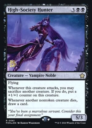 High-Society Hunter - Foil<br /><span class="collector-number">Collector No. 61s</span>