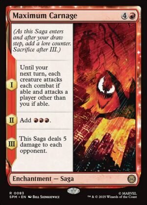 Maximum Carnage - Foil<br /><span class="collector-number">Collector No. 83</span>