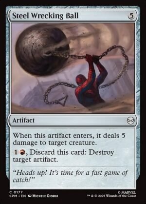 Steel Wrecking Ball - Foil<br /><span class="collector-number">Collector No. 177</span>