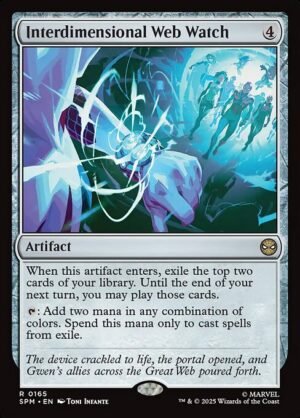 Interdimensional Web Watch - Foil<br /><span class="collector-number">Collector No. 165</span>