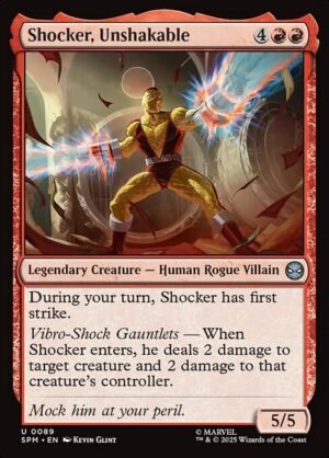 Shocker, Unshakable - Foil<br /><span class="collector-number">Collector No. 89</span>