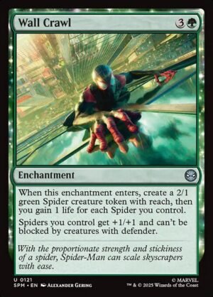 Wall Crawl - Foil<br /><span class="collector-number">Collector No. 121</span>