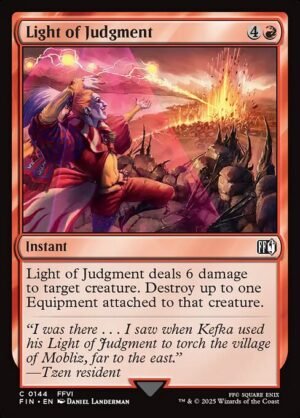 Light of Judgment - Foil<br /><span class="collector-number">Collector No. 144</span>