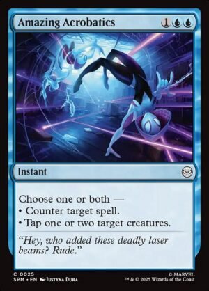 Amazing Acrobatics - Foil<br /><span class="collector-number">Collector No. 25</span>