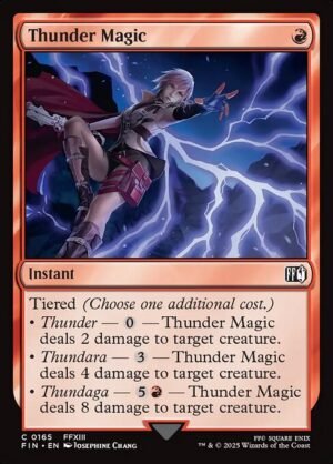 Thunder Magic - Foil<br /><span class="collector-number">Collector No. 165</span>