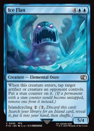 Ice Flan - Foil<br /><span class="collector-number">Collector No. 55</span>