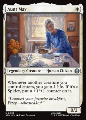 Aunt May - Foil<br /><span class="collector-number">Collector No. 3</span>