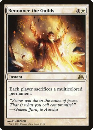 Renounce the Guilds - Foil<br /><span class="collector-number">Collector No. 5</span>