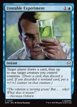 Unstable Experiment - Foil<br /><span class="collector-number">Collector No. 47</span>