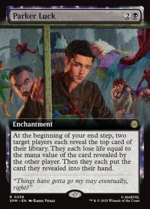 Parker Luck - Foil<br /><span class="collector-number">Collector No. 258</span>