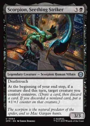 Scorpion, Seething Striker - Foil<br /><span class="collector-number">Collector No. 64</span>