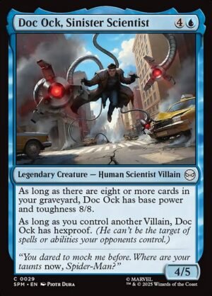 Doc Ock, Sinister Scientist - Foil<br /><span class="collector-number">Collector No. 29</span>