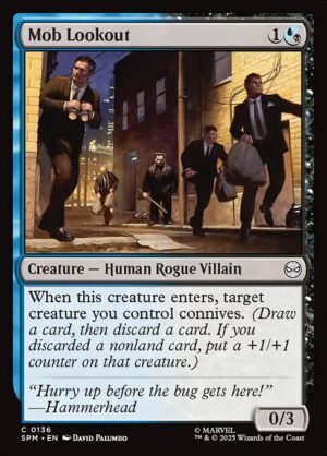 Mob Lookout - Foil<br /><span class="collector-number">Collector No. 136</span>