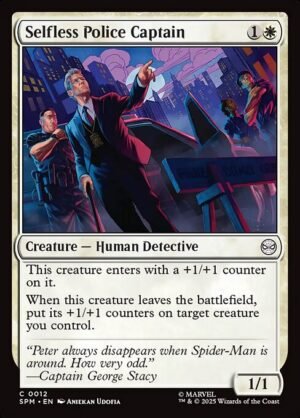 Selfless Police Captain - Foil<br /><span class="collector-number">Collector No. 12</span>