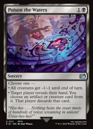 Poison the Waters - Foil<br /><span class="collector-number">Collector No. 111</span>