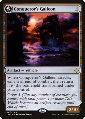 Conqueror's Galleon // Conqueror's Foothold - Foil<br /><span class="collector-number">Collector No. 234</span>