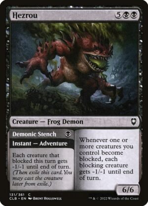 Hezrou // Demonic Stench - Foil<br /><span class="collector-number">Collector No. 131</span>
