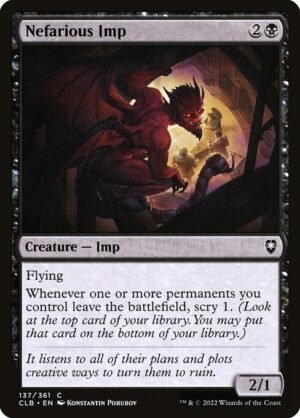 Nefarious Imp - Foil<br /><span class="collector-number">Collector No. 137</span>
