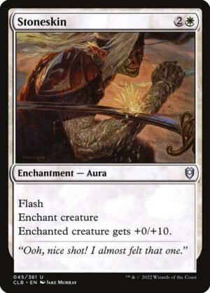 Stoneskin - Foil<br /><span class="collector-number">Collector No. 45</span>