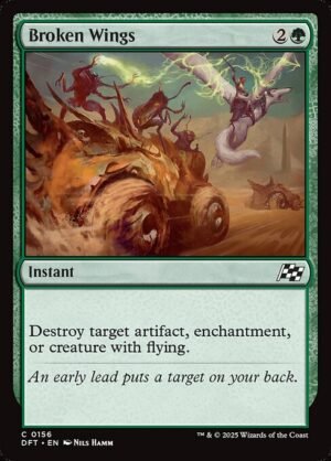 Broken Wings - Foil<br /><span class="collector-number">Collector No. 156</span>