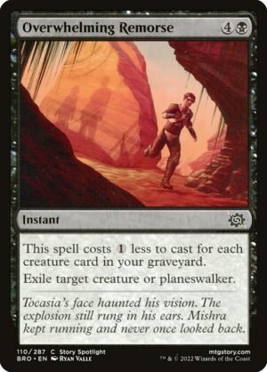 Overwhelming Remorse - Foil<br /><span class="collector-number">Collector No. 110</span>