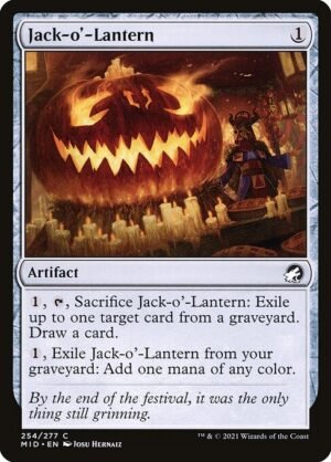 Jack-o'-Lantern - Foil<br /><span class="collector-number">Collector No. 254</span>