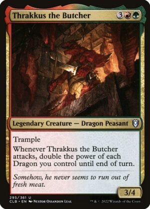Thrakkus the Butcher - Foil<br /><span class="collector-number">Collector No. 295</span>