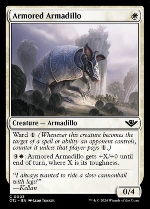 Armored Armadillo - Foil<br /><span class="collector-number">Collector No. 3</span>