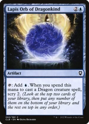 Lapis Orb of Dragonkind - Foil<br /><span class="collector-number">Collector No. 82</span>