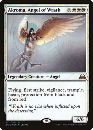 Akroma, Angel of Wrath - Foil<br /><span class="collector-number">Collector No. 1</span>