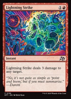 Lightning Strike - Foil<br /><span class="collector-number">Collector No. 136</span>