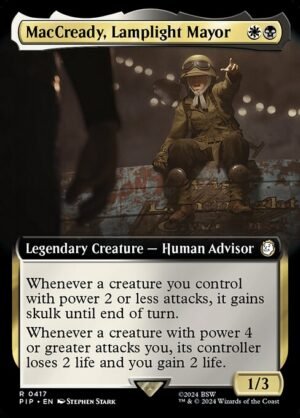 MacCready, Lamplight Mayor - Foil<br /><span class="collector-number">Collector No. 417</span>