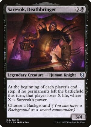 Sarevok, Deathbringer - Foil<br /><span class="collector-number">Collector No. 144</span>