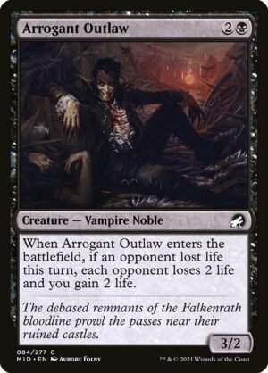 Arrogant Outlaw - Foil<br /><span class="collector-number">Collector No. 84</span>