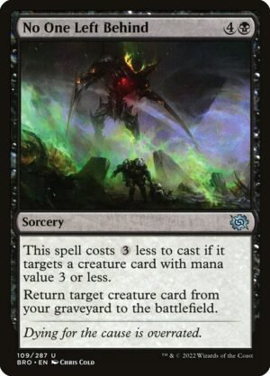 No One Left Behind - Foil<br /><span class="collector-number">Collector No. 109</span>