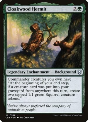 Cloakwood Hermit - Foil<br /><span class="collector-number">Collector No. 221</span>