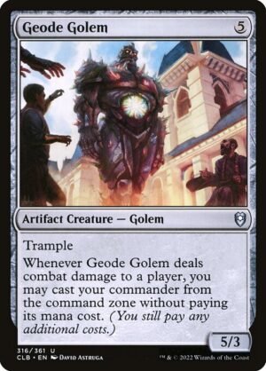 Geode Golem - Foil<br /><span class="collector-number">Collector No. 316</span>