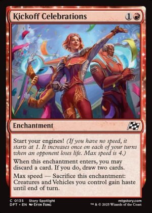 Kickoff Celebrations - Foil<br /><span class="collector-number">Collector No. 135</span>