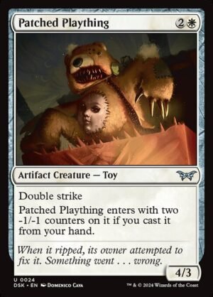 Patched Plaything - Foil<br /><span class="collector-number">Collector No. 24</span>