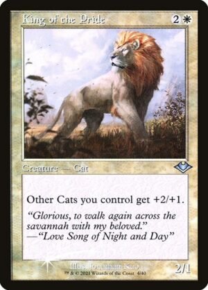 King of the Pride - Foil<br /><span class="collector-number">Collector No. 4</span>